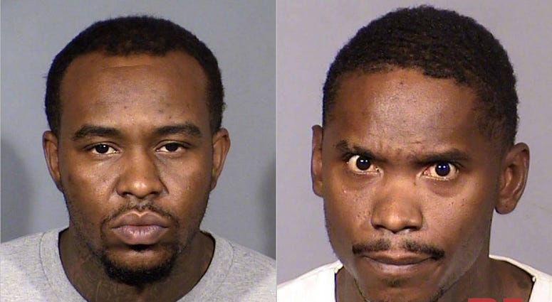 Mug shots of Jimmie Newson and Thirlon Newman from 9-29-20