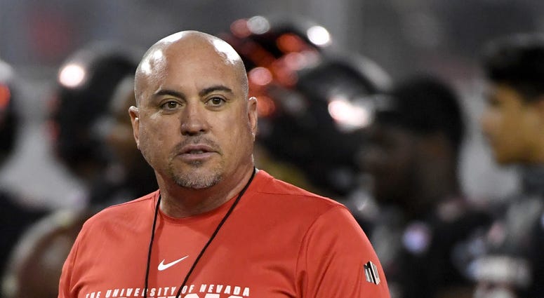 UNLV Football Coach Tony Sanchez