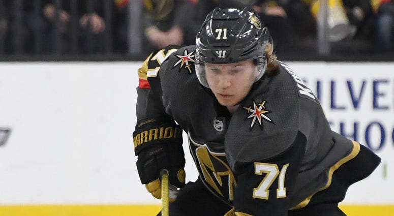 William Karlsson #71 of the Vegas Golden Knights