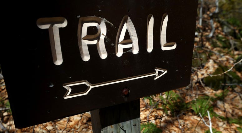 trailhead sign trailhead sign