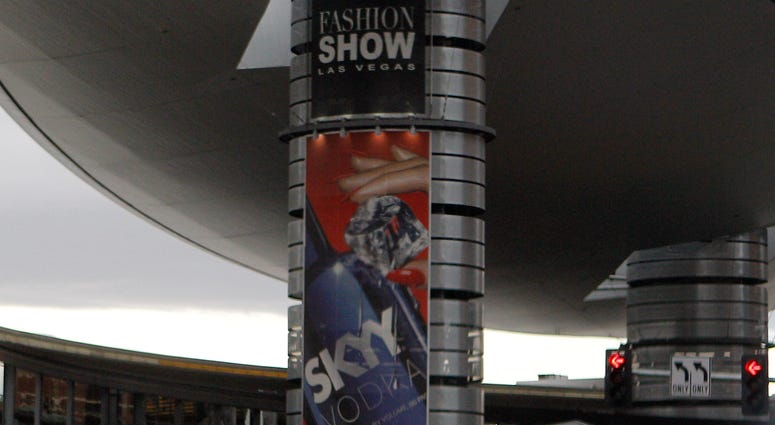 Exterior shot of the Fashion Show Mall