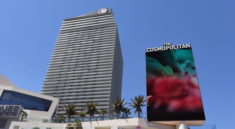 Shot of the Cosmopolitan on Las Vegas Boulevard