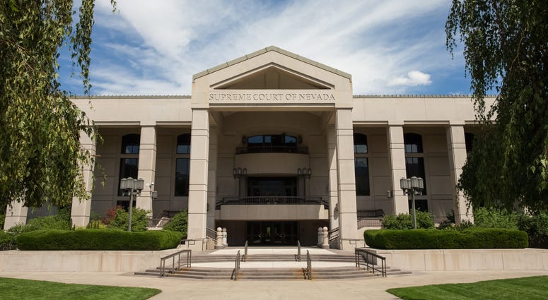 The Nevada Supreme Court building in Carson City