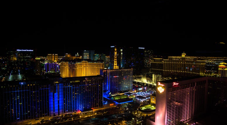 A view of the Las Vegas Strip from the High Roller