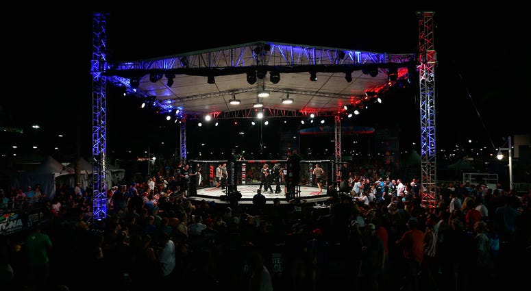 A general view during Professional Fighters League: Daytona at Daytona International Speedway on June 30, 2017 in Daytona Beach, Florida