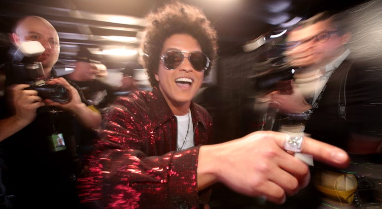Bruno Mars attends the 60th Annual GRAMMY Awards