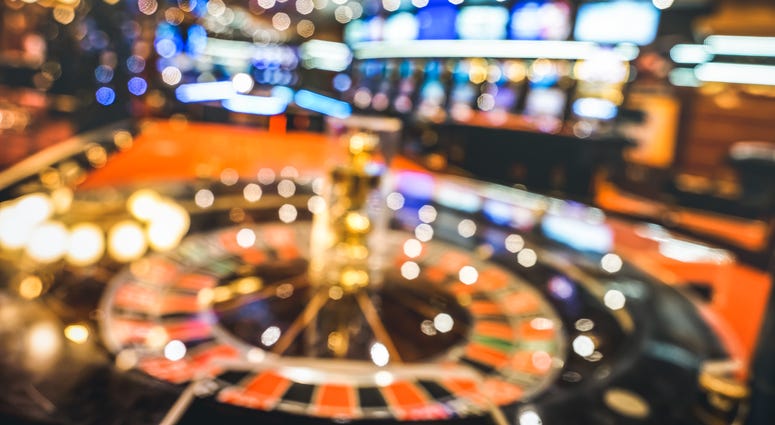 Interior View of Casino