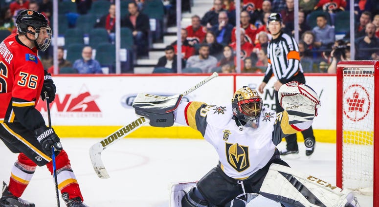 Golden Knights vs. Flames Golden Knights vs. Flames
