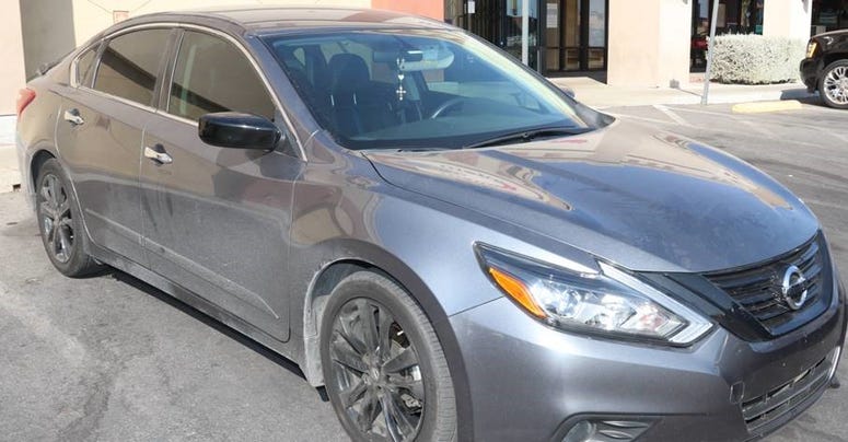 Automobile of sex assault suspect Luis Moreno