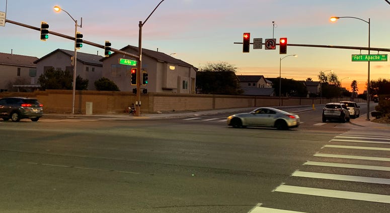 New Traffic Signal at Fort Apache and Arby