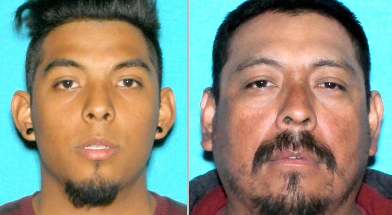 Homicide suspects wanted by LVMPD