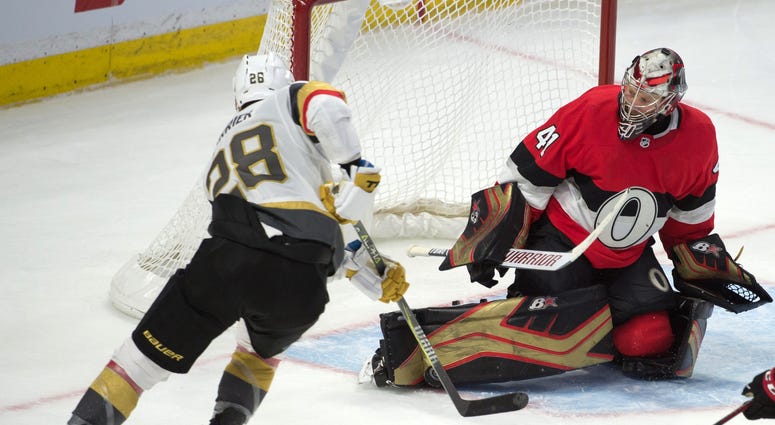 Ottawa Senators vs. Vegas Golden Knights Ottawa Senators vs. Vegas Golden Knights
