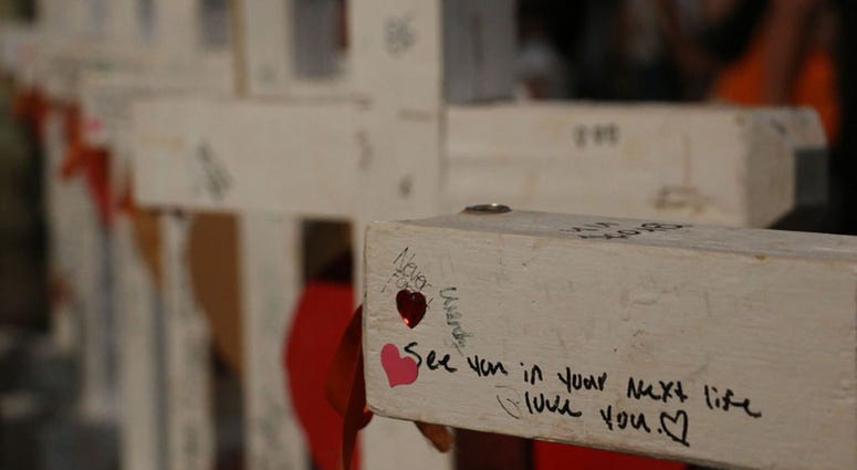 Las Vegas Shooting Memorial Ceremony; Oct. 1, 2018 Las Vegas Shooting Memorial Ceremony; Oct. 1, 2018