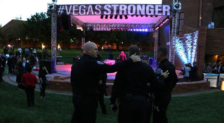 Las Vegas Shooting Memorial Ceremony; Oct. 1, 2018 Las Vegas Shooting Memorial Ceremony; Oct. 1, 2018