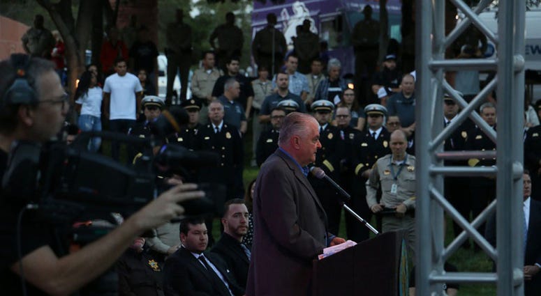 Las Vegas Shooting Memorial Ceremony; Oct. 1, 2018 Las Vegas Shooting Memorial Ceremony; Oct. 1, 2018