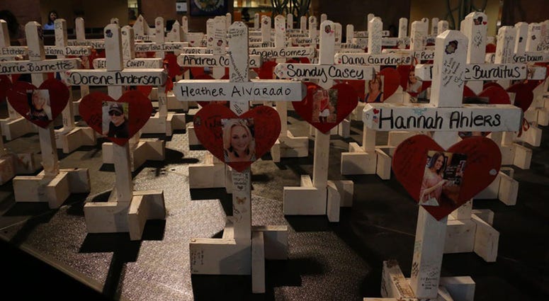 Las Vegas Shooting Memorial Ceremony; Oct. 1, 2018 Las Vegas Shooting Memorial Ceremony; Oct. 1, 2018