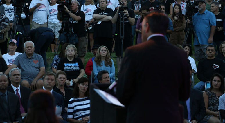 Las Vegas Shooting Memorial Ceremony; Oct. 1, 2018 Las Vegas Shooting Memorial Ceremony; Oct. 1, 2018