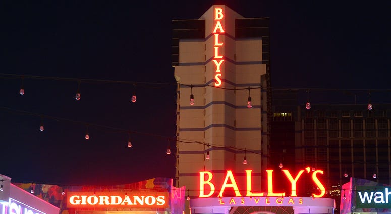 General view of Ballys hotel and casino