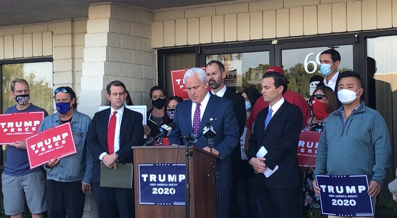 American Conservative Union Matt Schlapp talks about a new lawsuit aimed at declaring Donald Trump the presidential winner in Nevada.