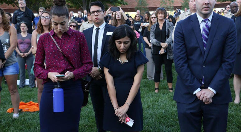 Las Vegas Shooting Memorial Ceremony; Oct. 1, 2018 Las Vegas Shooting Memorial Ceremony; Oct. 1, 2018