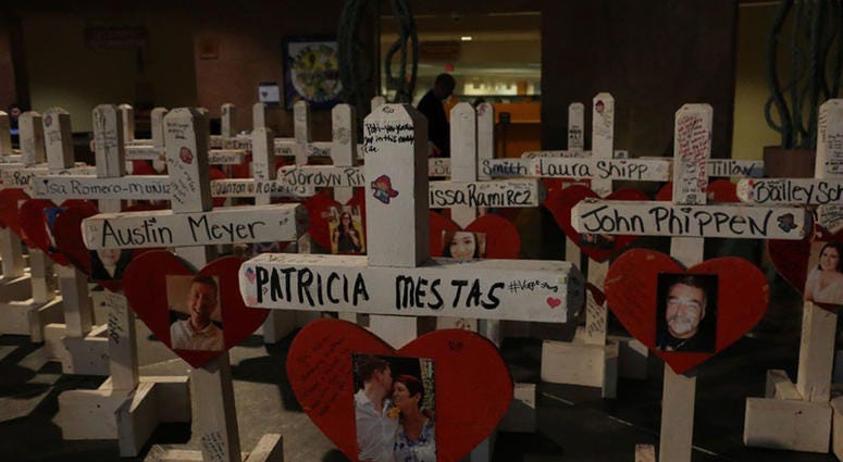 Las Vegas Shooting Memorial Ceremony; Oct. 1, 2018 Las Vegas Shooting Memorial Ceremony; Oct. 1, 2018