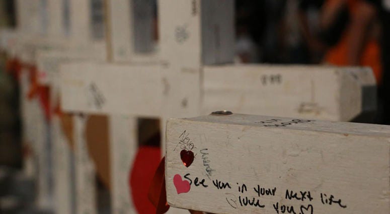 Las Vegas Shooting Memorial Ceremony; Oct. 1, 2018 Las Vegas Shooting Memorial Ceremony; Oct. 1, 2018