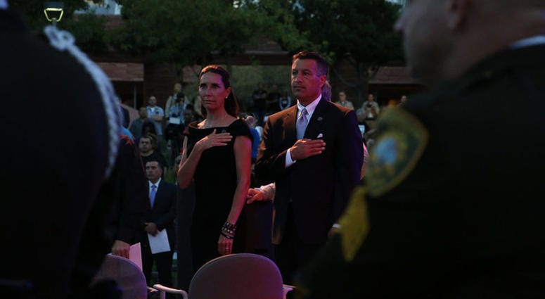 Las Vegas Shooting Memorial Ceremony; Oct. 1, 2018 Las Vegas Shooting Memorial Ceremony; Oct. 1, 2018