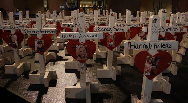 Las Vegas Shooting Memorial Ceremony; Oct. 1, 2018 Las Vegas Shooting Memorial Ceremony; Oct. 1, 2018