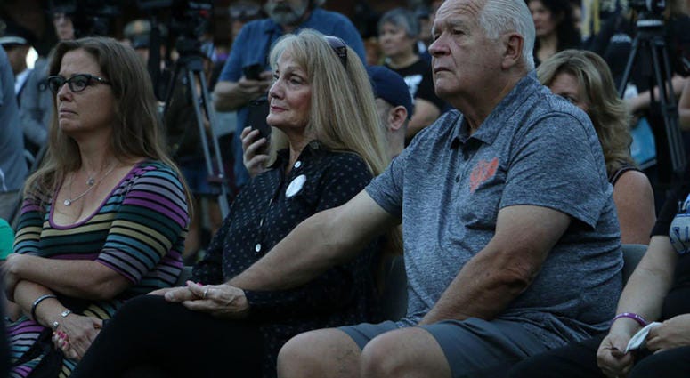 Las Vegas Shooting Memorial Ceremony; Oct. 1, 2018 Las Vegas Shooting Memorial Ceremony; Oct. 1, 2018