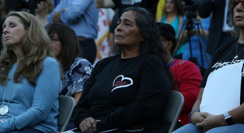 Las Vegas Shooting Memorial Ceremony; Oct. 1, 2018 Las Vegas Shooting Memorial Ceremony; Oct. 1, 2018