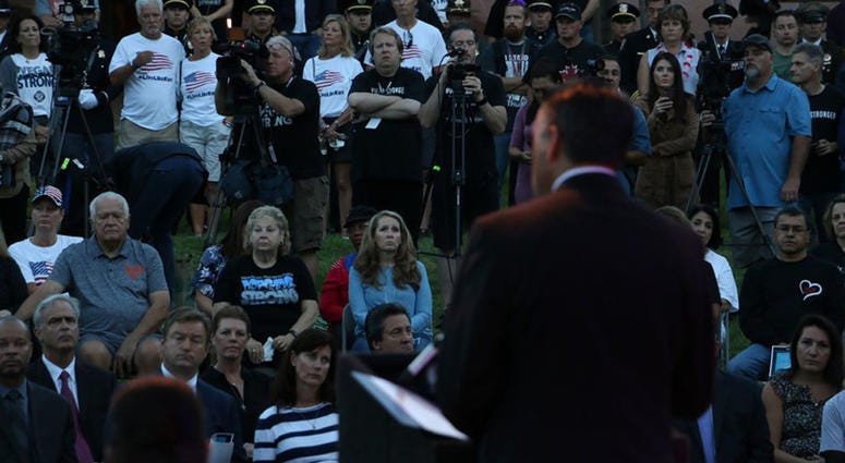 Las Vegas Shooting Memorial Ceremony; Oct. 1, 2018 Las Vegas Shooting Memorial Ceremony; Oct. 1, 2018