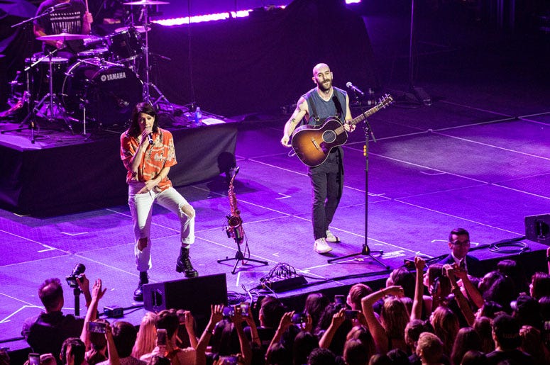 X Ambassadors let it fly at OBC 2019 X Ambassadors let it fly at OBC 2019