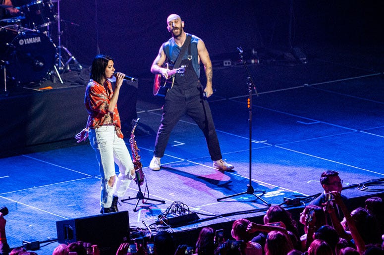 X Ambassadors let it fly at OBC 2019 X Ambassadors let it fly at OBC 2019