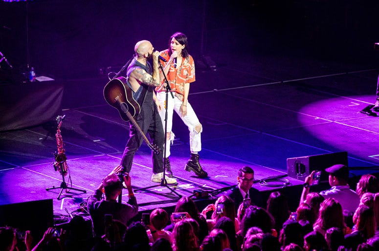 X Ambassadors let it fly at OBC 2019 X Ambassadors let it fly at OBC 2019