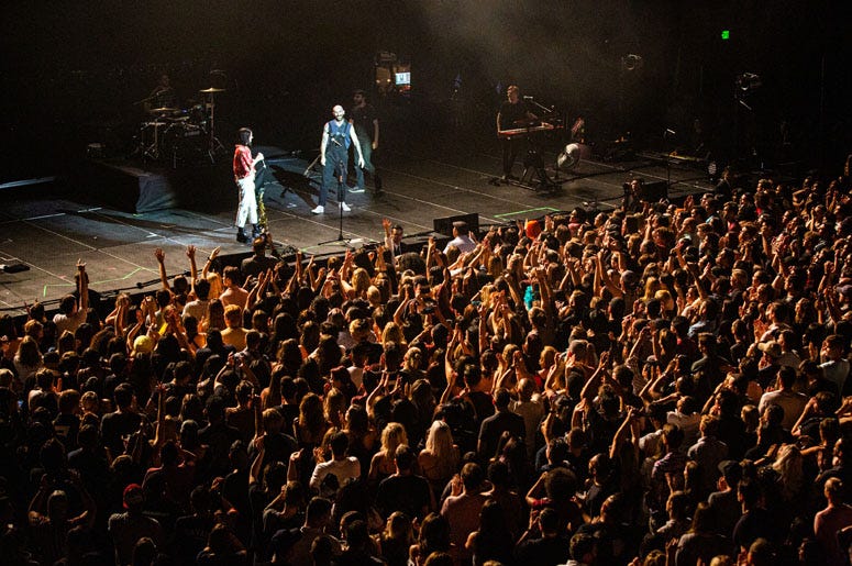 X Ambassadors let it fly at OBC 2019 X Ambassadors let it fly at OBC 2019