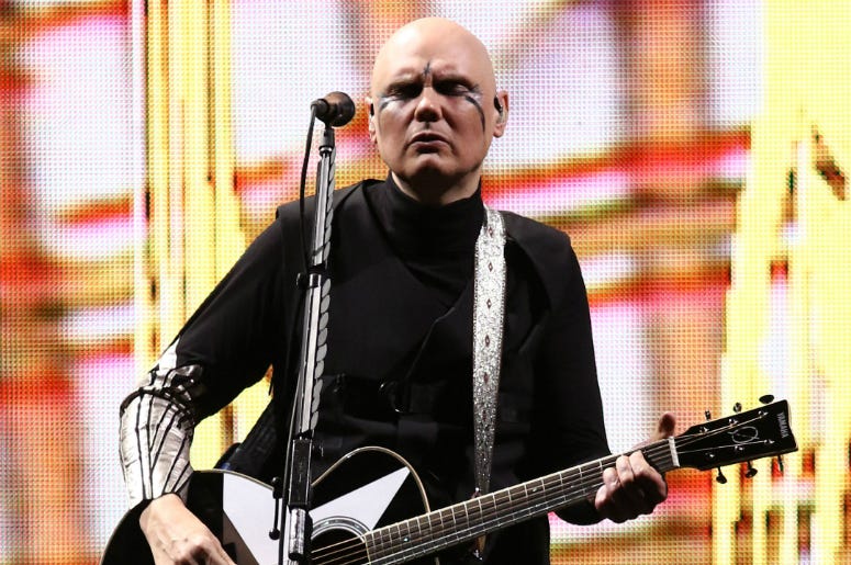 Billy Corgan of The Smashing Pumpkins performs in concert at Madison Square Garden Billy Corgan of The Smashing Pumpkins performs in concert at Madison Square Garden