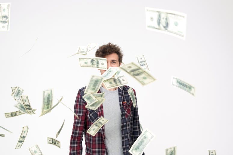 spending money