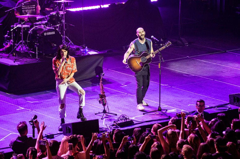 X Ambassadors let it fly at OBC 2019 X Ambassadors let it fly at OBC 2019
