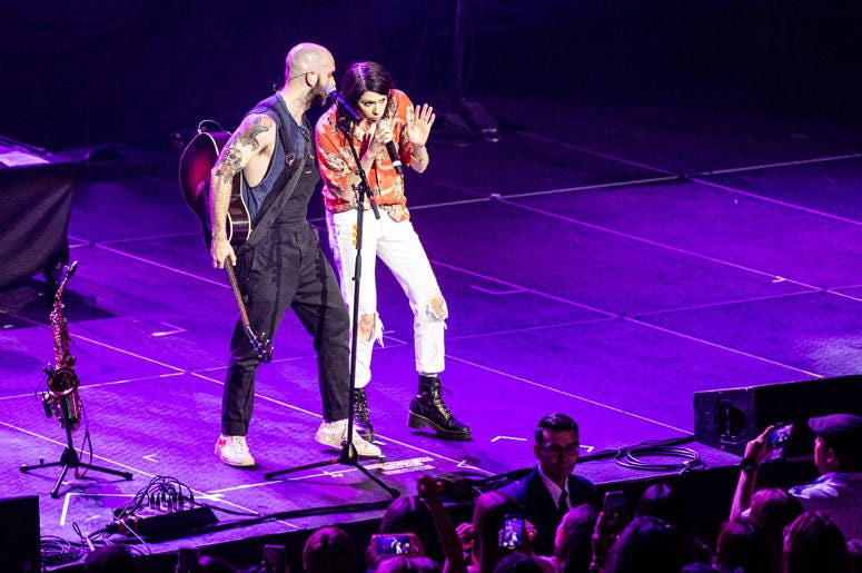 X Ambassadors let it fly at OBC 2019 X Ambassadors let it fly at OBC 2019