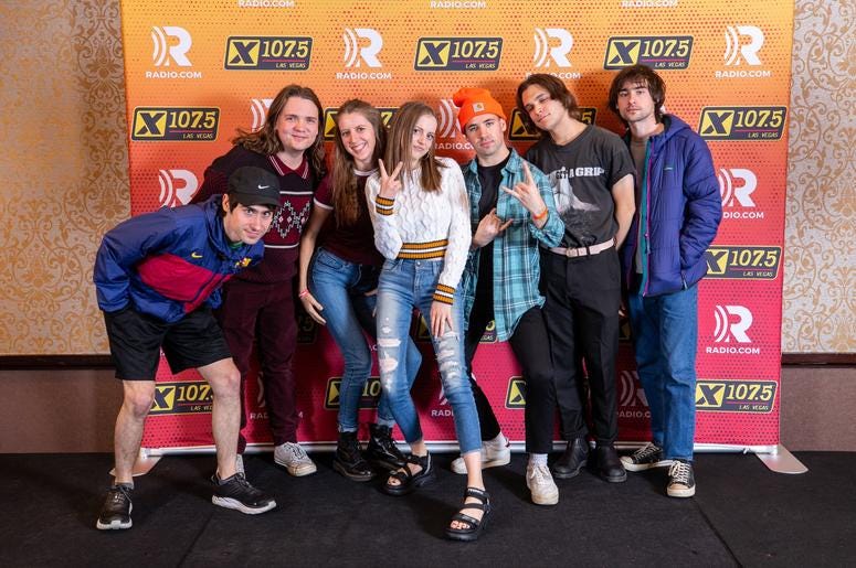 X107.5, X1075, KXTE, Las Vegas, Vegas, 2019, Holiday Havoc 2019, White Reaper, Meet and Greets, Alternative, Concert, Music, Entertainment, Events