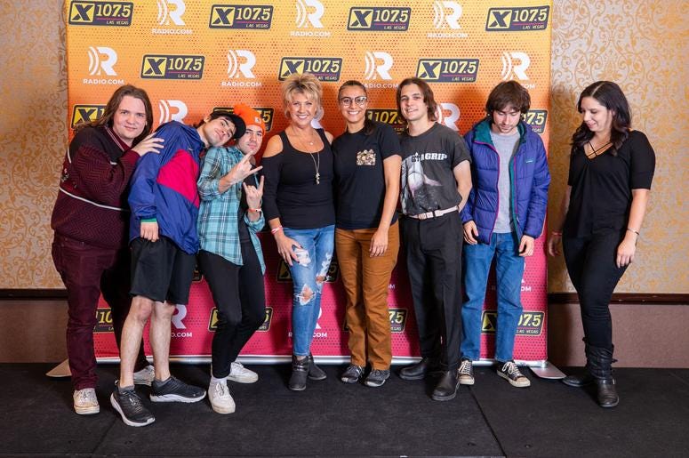 X107.5, X1075, KXTE, Las Vegas, Vegas, 2019, Holiday Havoc 2019, White Reaper, Meet and Greets, Alternative, Concert, Music, Entertainment, Events