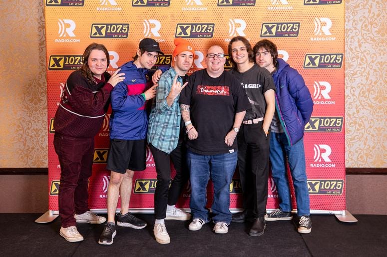 X107.5, X1075, KXTE, Las Vegas, Vegas, 2019, Holiday Havoc 2019, White Reaper, Meet and Greets, Alternative, Concert, Music, Entertainment, Events