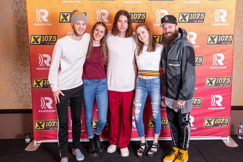 X107.5, X1075, KXTE, Las Vegas, Vegas, 2019, Holiday Havoc 2019, Judah & the Lion, Meet and Greets, Alternative, Concert, Music, Entertainment, Events