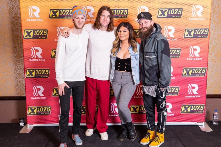 X107.5, X1075, KXTE, Las Vegas, Vegas, 2019, Holiday Havoc 2019, Judah & the Lion, Meet and Greets, Alternative, Concert, Music, Entertainment, Events