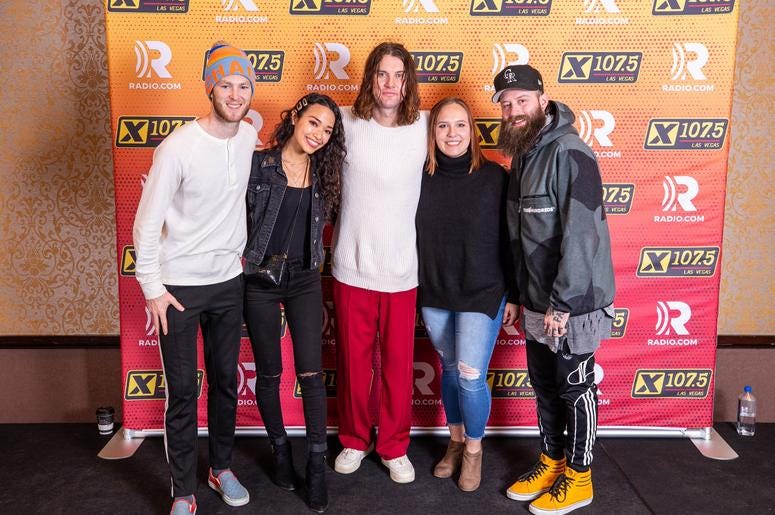 X107.5, X1075, KXTE, Las Vegas, Vegas, 2019, Holiday Havoc 2019, Judah & the Lion, Meet and Greets, Alternative, Concert, Music, Entertainment, Events