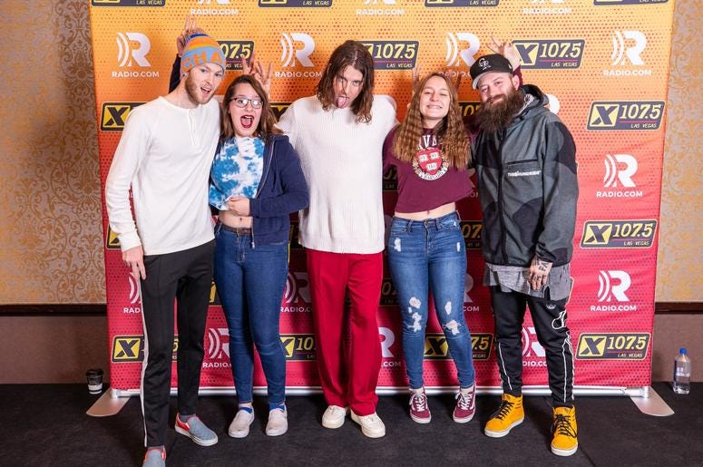 X107.5, X1075, KXTE, Las Vegas, Vegas, 2019, Holiday Havoc 2019, Judah & the Lion, Meet and Greets, Alternative, Concert, Music, Entertainment, Events