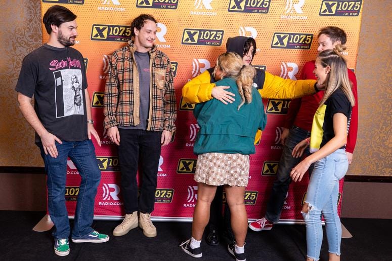 X107.5, X1075, KXTE, Las Vegas, Vegas, 2019, Holiday Havoc 2019, The 1975, Meet and Greets, Alternative, Concert, Music, Entertainment, Events