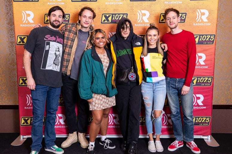 X107.5, X1075, KXTE, Las Vegas, Vegas, 2019, Holiday Havoc 2019, The 1975, Meet and Greets, Alternative, Concert, Music, Entertainment, Events