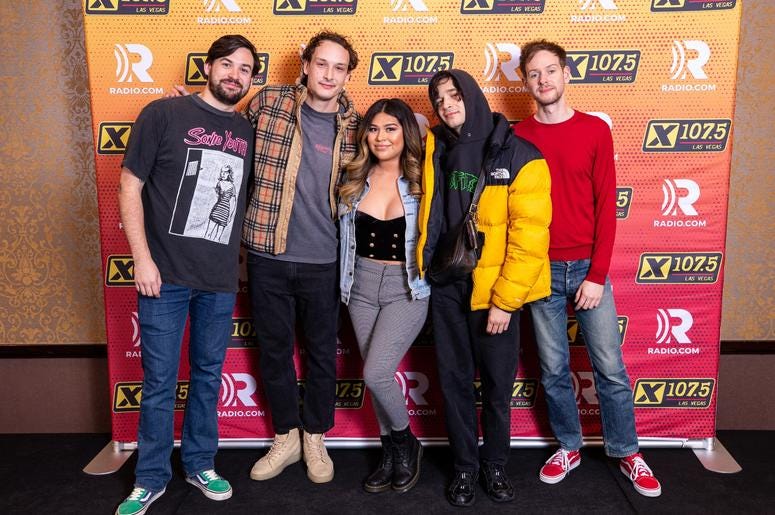 X107.5, X1075, KXTE, Las Vegas, Vegas, 2019, Holiday Havoc 2019, The 1975, Meet and Greets, Alternative, Concert, Music, Entertainment, Events