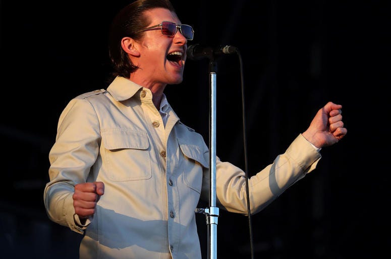 Alex Turner from the Arctic Monkeys Alex Turner from the Arctic Monkeys